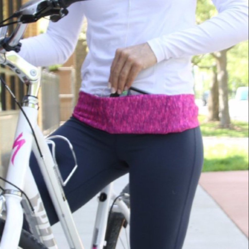 Pocketed Belt - Strata Fuchsia/Violet